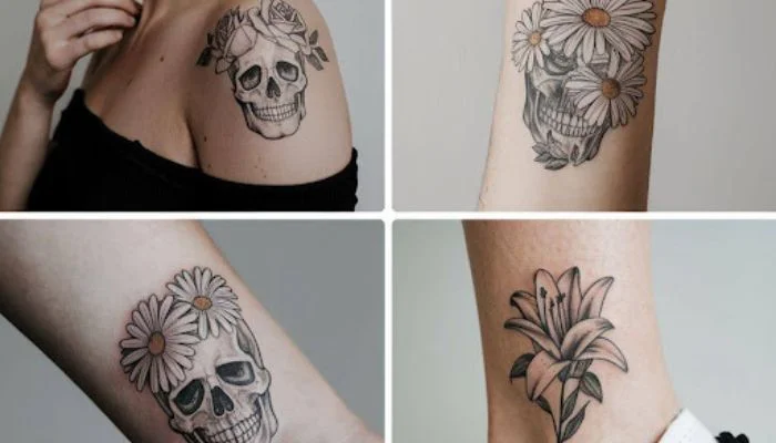 Flower And Skull Tattoo Meaning