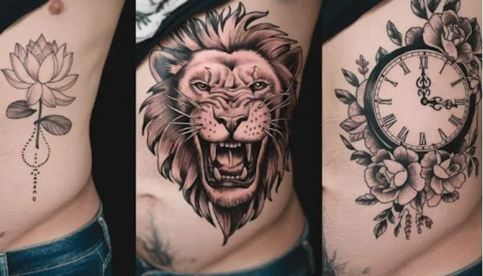 Male Side Body Tattoos