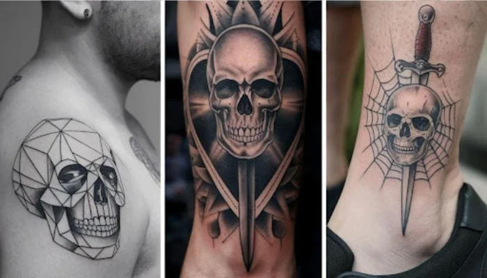 Skull With Dagger Tattoo Meaning